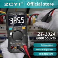 ZOYI เครื่องทดสอบ Ture RMS แบบพกพา,มัลติมิเตอร์แบบดิจิทัลมีไฟแบคไลท์ Ac/dc ZT-98แอมมิเตอร์โวลล์มิเตอร์โอมม์100/101/102/102A