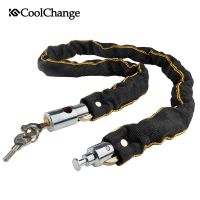 [Sell Well] CoolchangeChain ล็อค OutdoorProtector ขี่จักรยานโซ่ LockAnti TheftChain ล็อคสำหรับล็อครถจักรยานยนต์