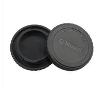 New Product 1 Pairs Camera Body Cap + Rear Lens Cap  For Pentax Q Mount Q-S1 Q7 Q10 Camera Lens