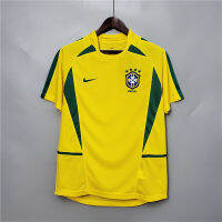 2022 2023 Newest Most Popular 2022-23 Brazil 2002 Mens T-Shirt Retro Team Uniform Football/Training/Football High Quality Aaa