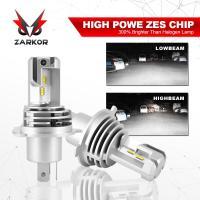 Zarkor ZES Chips H4 LED H7 Car Headlight 12000lm 6500K M3 Cutting Light Bulb 55W 12V 24V turbo Led Super Auto Fog Lamp Bulbs  LEDs  HIDs