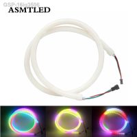 ทำต่อ16ig3506 5V 12V Sk6812 Ws2811 Ws2812b Rgb Eçável นำนีออนพิกเซล Luz Corda Impermeável Ip65ไม่มีท่อซิลิโคน T13 T20 Redondo 1M 5M