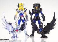 ในสต็อก Jmodel EX DDP สีดำ Hyoga Cygnus V1ความปลอดภัยหมวกกันน็อคกับ Totem วัตถุบรอนซ์อัศวินของราศีมินิรูปการกระทำ