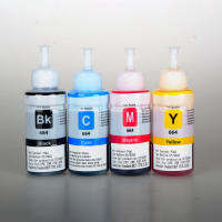 หมึก​เติม Epson T664 เกรดพรีเมียม dye refill ink ใช้กับ เอปสัน​ รุ่น L Series L120/L210/L220/L360/L405/L1300