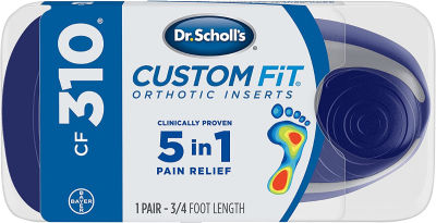 Dr. Scholls Custom Fit Orthotic Inserts, CF 310, 1 Pair