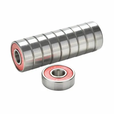 10 Pcs Red ABEC 9 Stainless Steel Bearings High Performance Roller Skate Scooter Skateboard Wheel Bearings