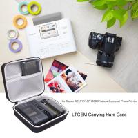 ฮาร์ดเคส EVA ข้อเสนอพิเศษ LTGEM สำหรับ Canon SELPHY CP1200 &amp; CP1300กระเป๋าเก็บของสำหรับพกพาไร้สายขนาดกะทัดรัดเครื่องพิมพ์ภาพการเดินทาง