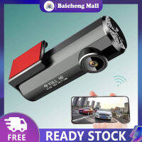 รถ Wifi Dash Cam Hd 1080จุด Night Vision Ai การควบคุมเสียงบันทึกวิดีโอย้อนกลับสำรองห่วงกล้องวีดีโอ