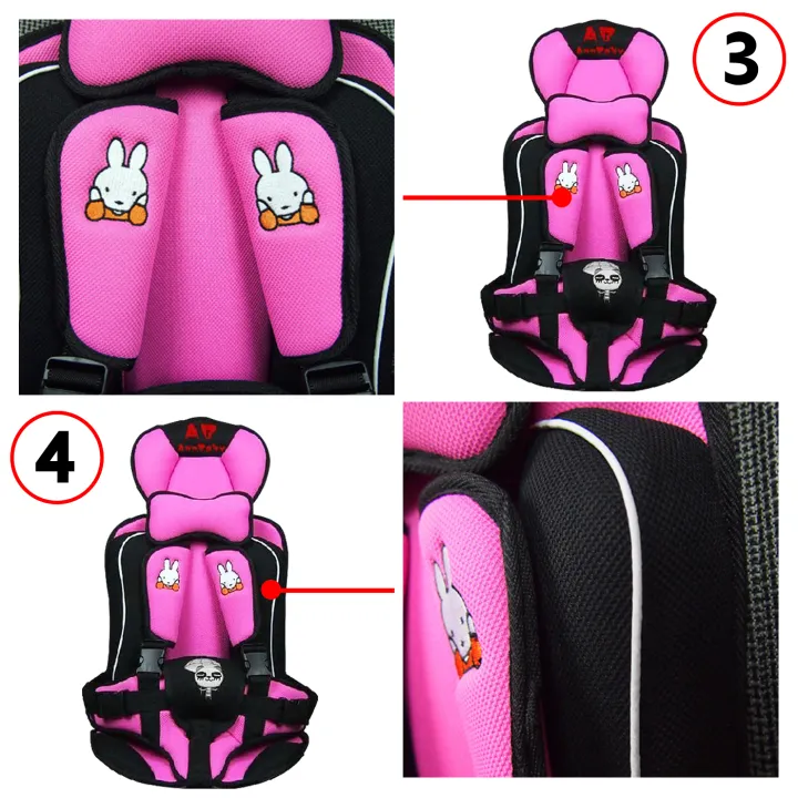 unitbomb-คาร์ซีทเด็ก-คาร์ซีท-เบาะนั่งเด็ก-เบาะนั่งนิรภัยสำหรับเด็ก-baby-car-seat-คาร์เด็กในรถ-นิ่มนุ่ม-แข็งแรง-คละสี-สินค้ามีตำหนิ