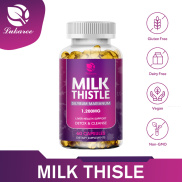 Viên nang Milk Thistle 1200mg với Rễ bồ công anh & Chiết xuất Silymarin 4