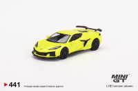 MINI GT 1:64เชฟโรเลตโคเวท Z06 2023เร่ง MGT00441-CH LHD