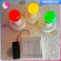 Dolity บอร์ดไม่ว่างเครื่องประดับ DIY การควบคุมสวิทช์เกมเล่นในร่มหลอดโคมไฟ