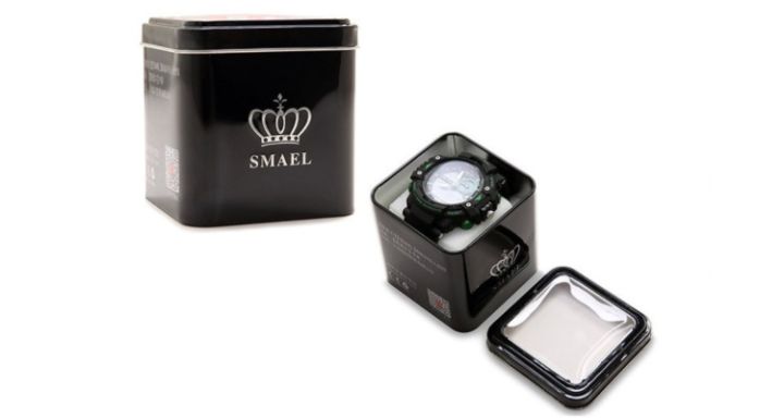 พร้อมส่งจากไทย-smale-box-original-กล่องนาฬิกา-watch-box-กล่องเหล็ก-กล่องใส่นาฬิกา-พร้อมส่ง-มีเก็บเงินปลายทาง