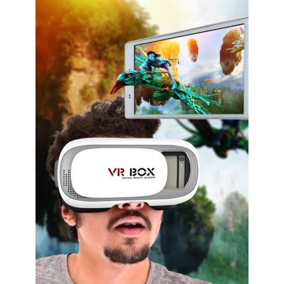 VR BOX แว่น 3D แว่นดูหนัง สำหรับสมาร์ทโฟน 3D Glasses Headset for Smartphone รีโมทแว่นVR เกมVR แว่นเกมVR box