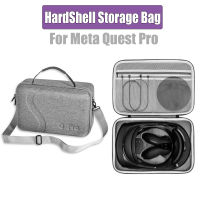 HardShell Storage Bag For Meta Quest Pro Headset Strap Portable Carrying Case VR Accessory Handbag