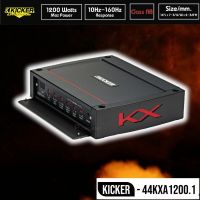 Kicker KXA12001 / KXA1200.1 แอมป์รถยนต์ คลาสดี 1200วัตต์ เครื่องเสียงรถยนต์ อเมริกา 1200w Mono Class D Sub Amplifier