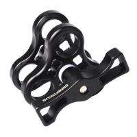 MINIFOCUS Ball Clamp Mount 3หลุมสำหรับกล้องดำน้ำใต้น้ำแขนถาด GoPro Vedio Light