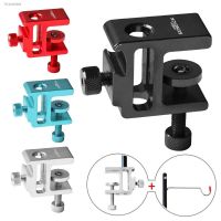 ♕✓✉ Portable Lantern Stand Clip For Light Pole Table Fixing Aluminum Alloy Clamp Outdoor Hanging Holder Outdoor Camping Tools