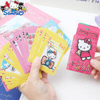 2 Caixas Sanrio โป๊กเกอร์การ์ดเกมการ์ตูนอะนิเมะ Pochacco Cinnamoroll Olá Jogos De Mesa Props ของเล่น Cartão Bonito