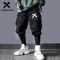 11 BYBBS DARK ที่ถอดออกได้ Multi-Pocket Cargo กางเกงผู้ชาย Harajuku Hip Hop Streetwear Joggers Man Elastic เอว Sweatpants Techwear...