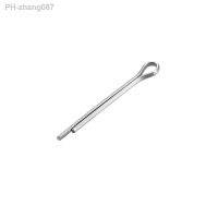 uxcell 60 Pcs Split Cotter Pin - 1mm x 10mm 304 Stainless Steel 2-Prongs Silver Tone for Home DIY Application