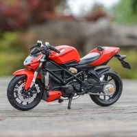 Maisto 1:18 Ducati Mod. ยานพาหนะหล่อแบบสแตติกของสตรีทไฟท์เตอร์ของเล่นแบบจำลองรถมอเตอร์ไซค์สะสม