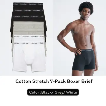 Calvin Klein Men's Cotton Stretch 7-Pack Boxer Brief