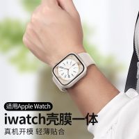 Suitable for iwatch8 protective case ultra apple watch protective case starlight color applewatch7 strap se shell film one 7th generation 6/5/4 protective cover tempered film s8 all-inclusive s7 film