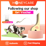 Honeycare Bàn cào mèo giải sầu chất liệu giấy cứng an toàn với thú cưng và