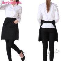 【hot sale】✒✹ D13 [[NewGypsophila]] Black Bust Waiter Short Apron Kitchen Restaurant Flirty With Pocket