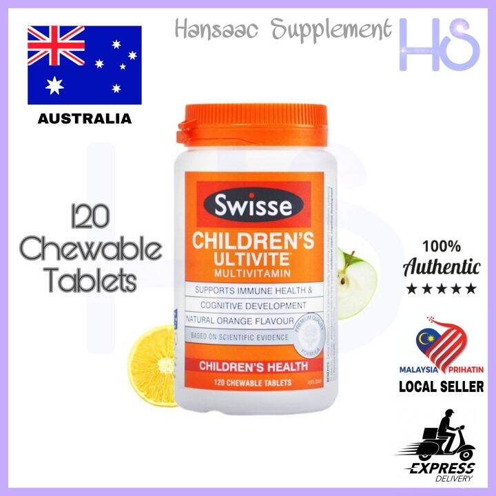 Swisse Australia Children's Health Children Multivitamin 120 Chewable