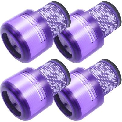 4PCS HEPA Replacement Vacuum Filters for Dyson Cordless Vacuum V10 Digital Slim / SV18 Animal Washable and Reusable