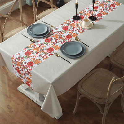 （HOT) ผ้าปูโต๊ะข้ามพรมแดนผ้าปูโต๊ะผ้าปูโต๊ะสี่เหลี่ยมผ้าปูโต๊ะน้ำชาผ้าปูโต๊ะ ins สไตล์นอร์ดิก