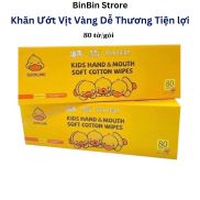 Thùng 10 Bịch Khăn Giấy Ướt Con Vịt, Khăn Giấy Ướt Con Vịt Siêu Hot