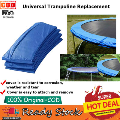 ขนาด Universal แทรมโพลีนเปลี่ยนความปลอดภัย PadReplacement CoverMaterial:PVCColor:BlueSize:6FT/8FT/10FT/12FT/13FT/14FTPackage Includes1 X แผ่นแทรมโปลินป้องกัน