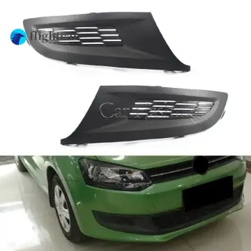 Front Right For Volkswagen Polo 6R 2014-2017 Bumper Fog Light Grill Grille  Cover