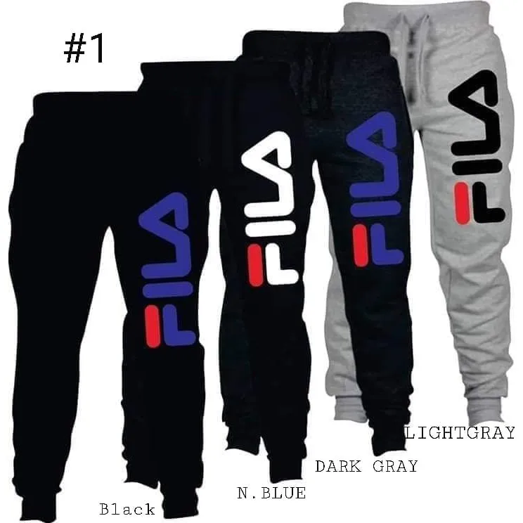 PANTS FILA,LEE,BRAND TAGLINE JOGGER PANTS | Lazada PH