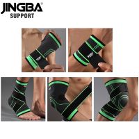 【hot】！ JINGBA SUPPORT 1PCS knee protector wristband ankle support Elbow pads hand guards weightlifting basketball Brace