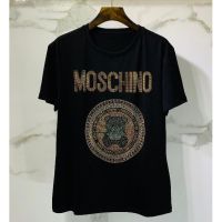 MOSCHINO Fashion Cotton New Unisex Short Sleeve T-Shirt