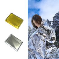 【YF】 Emergency Blanket Outdoor Survival First Aid Military Rescue Kit Windproof  Waterproof Foil Thermal for Camping Hiking