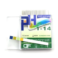 100pcs PH Test Strips ห้องปฏิบัติการในครัวเรือนสระว่ายน้ำ PH กระดาษทดสอบ PH1-14 Test Strip น้ำน้ำลายการทดสอบปัสสาวะวัด-Meqiao ke