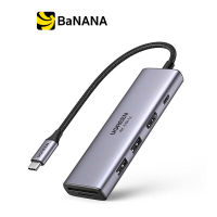 ฮับยูเอสบี Ugreen 6-in-1 USB-C to HDMI + 2 USB3.0 + TF SD + 100W PD by Banana IT