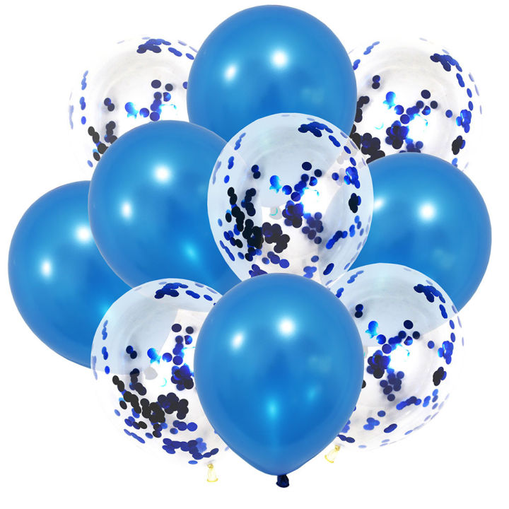 2-3-วัน-ส่งไว-ราคาส่ง-fast-shipping-ชุดละ-10-ลูก-12-นิ้ว-pre-filled-ลูกโป่งฟอยล์สีทอง-เลื่อมชุดลูกโป่งโครเมี่ยมโลหะลูกโป่งลาเท็กซ์-blue-balloon