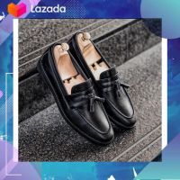 ? Tassel Loafer Strap MattBlack (505) รองเท้า loafer ผู้ชาย งานหนัง Italy แท้ HandMade สุดคลาสสิค ด้วยรองเท้าหนังดีไซน์คลาสสิคคุณภาพสูง ทนทานต่อการใช้งาน