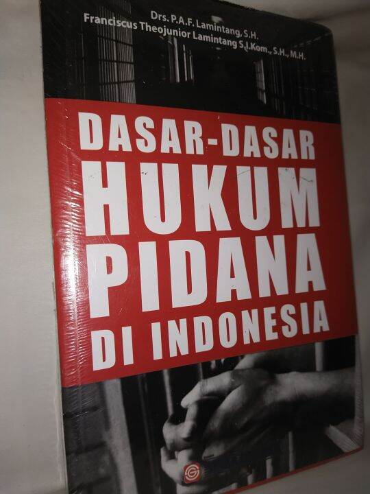 Dasar-dasar Hukum Pidana Di Indonesia | Lazada Indonesia