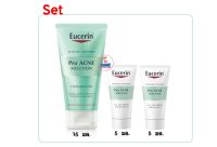 EUCERIN Pro Acne Solution Cleansing Gel + A.I. Clearing Treatment Set ยูเซอริน ชุดผลิตภัณฑ์ สำหรับผู้ที่มีสิวอุดตัน (1ชุด)