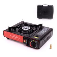 Portable Butane Gas Stove With Carrying Case Camping Stoves Folding Outdoor Gas Stove Portable Furnace For Camping Picnic