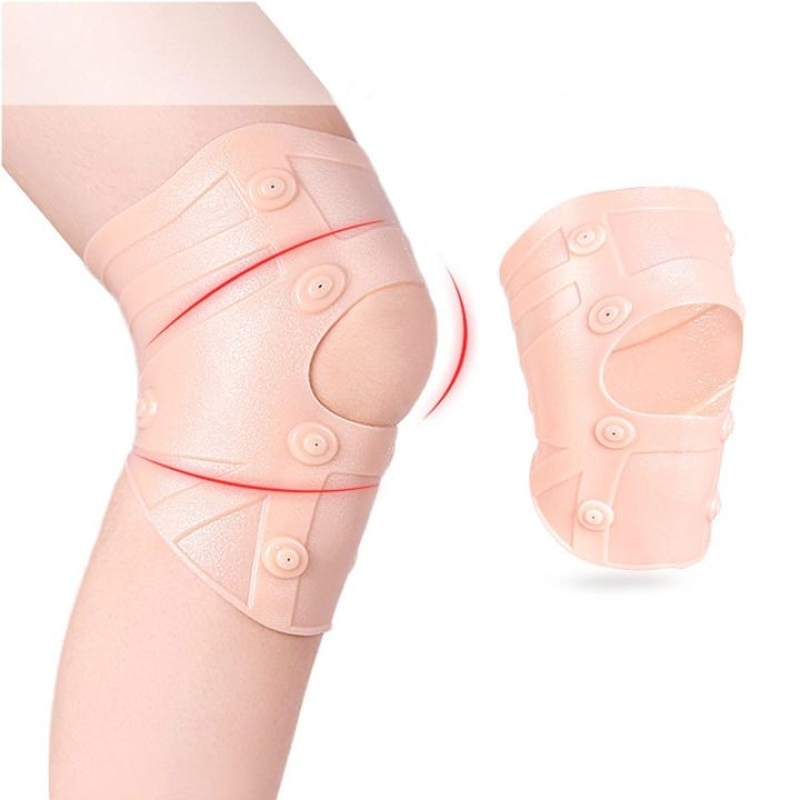 2pcs-magnet-silicone-non-slip-kneepad-knee-compression-support-pad-sports-knee-pads-anti-slip-protective-gear-magnet-care
