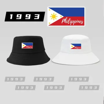 Filipino Pinoy Philippines Flag Logo Otto Cap Hat 