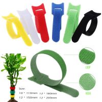 25/50pcs Adjustable Plant Ties Wrap Mouse Earphones Wire Management Nylon Cable Ties Garden Tools Support Garden Accessories